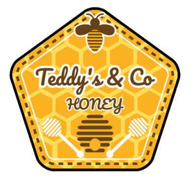 Teddy's & Co. Honey Logo